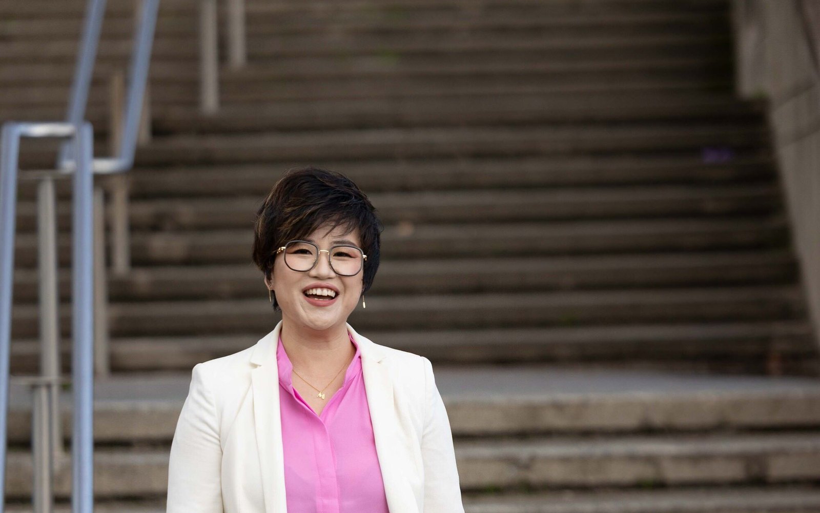 Maggie Sun, Managing Broker, meeting international buyers in Bellevue
