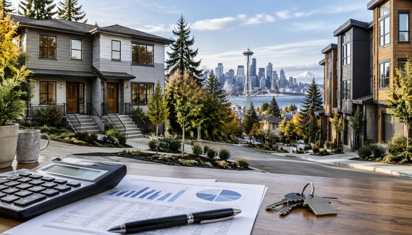 如何投资西雅图（Seattle）房地产：尽职调查框架——概念插图，非实际挂牌或账单